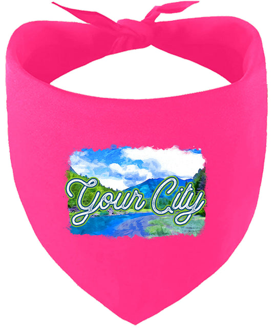 Custom Summer Pet Bandana