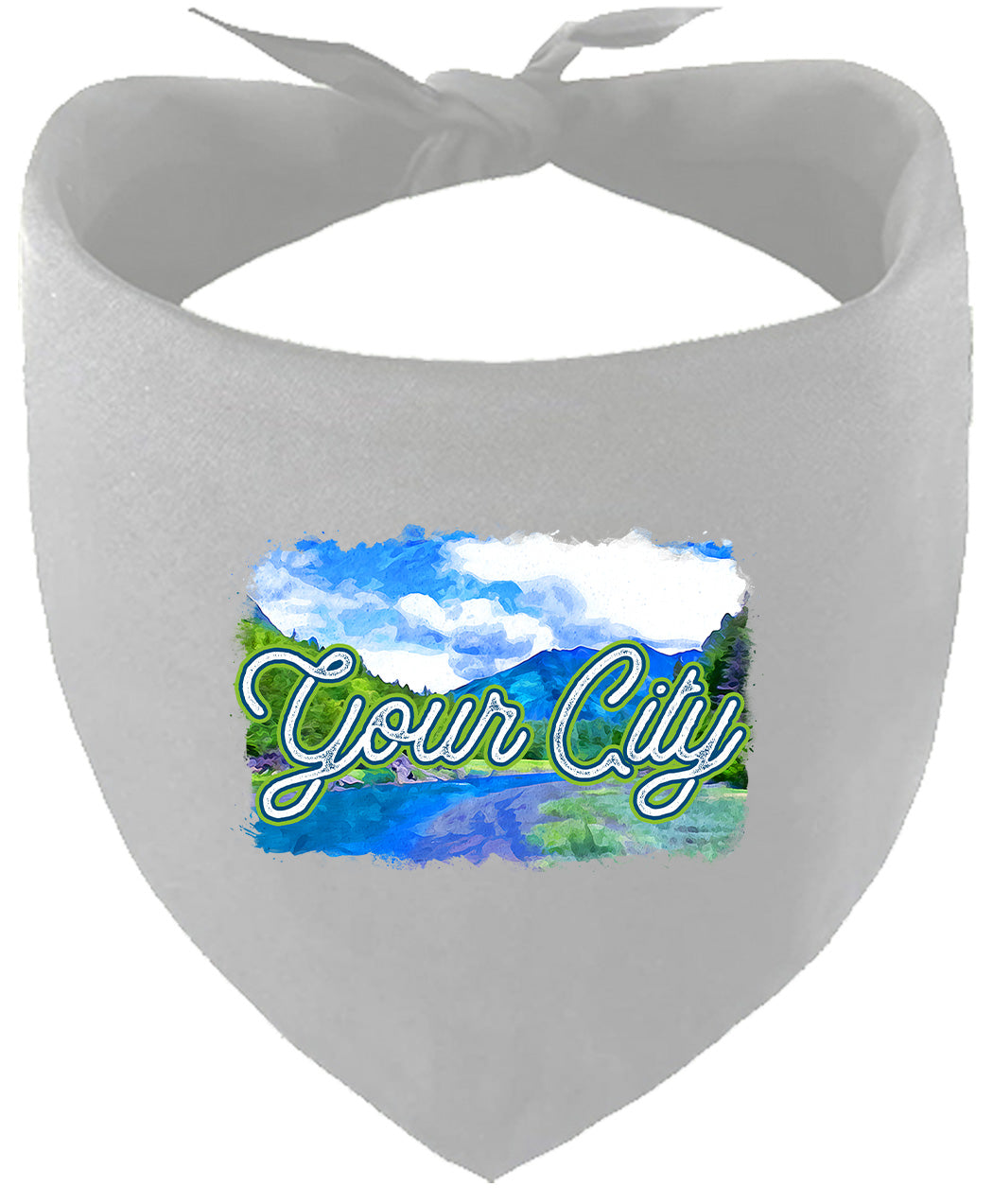 Custom Summer Pet Bandana