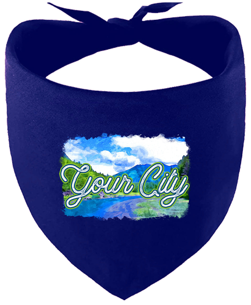 Custom Summer Pet Bandana