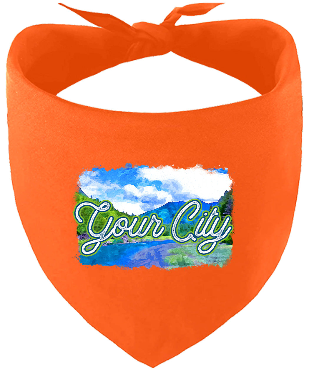 Custom Summer Pet Bandana