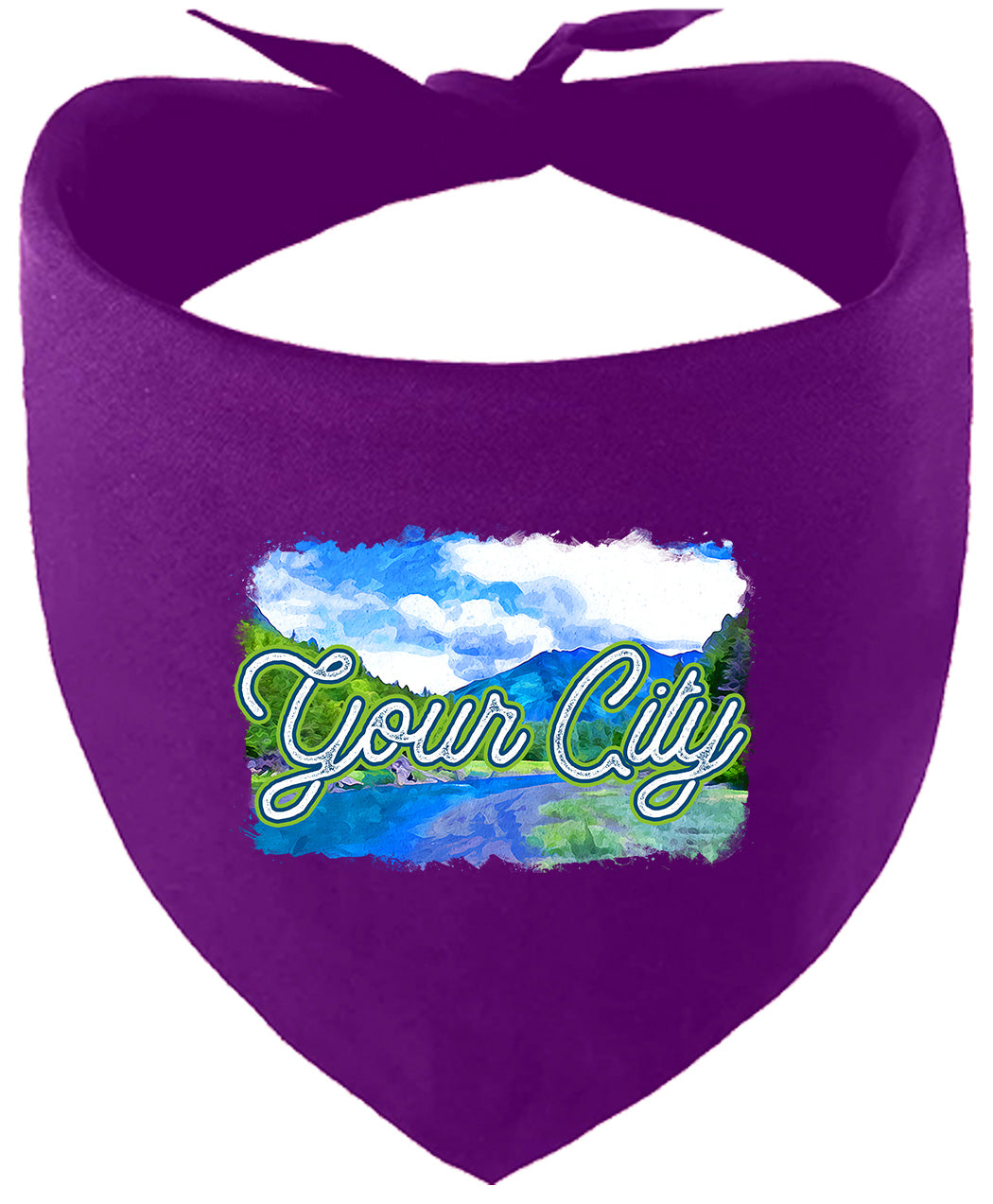 Custom Summer Pet Bandana