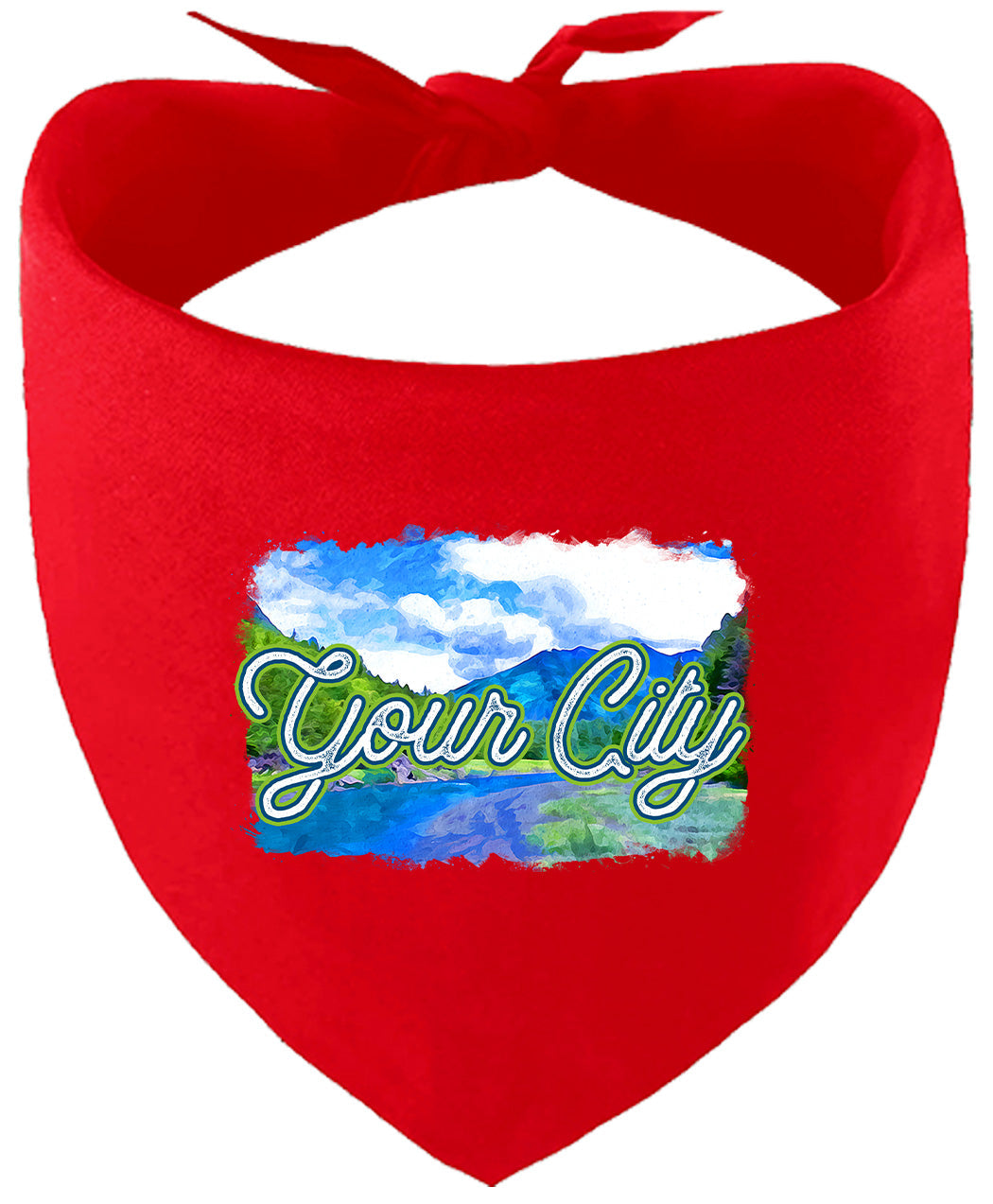 Custom Summer Pet Bandana