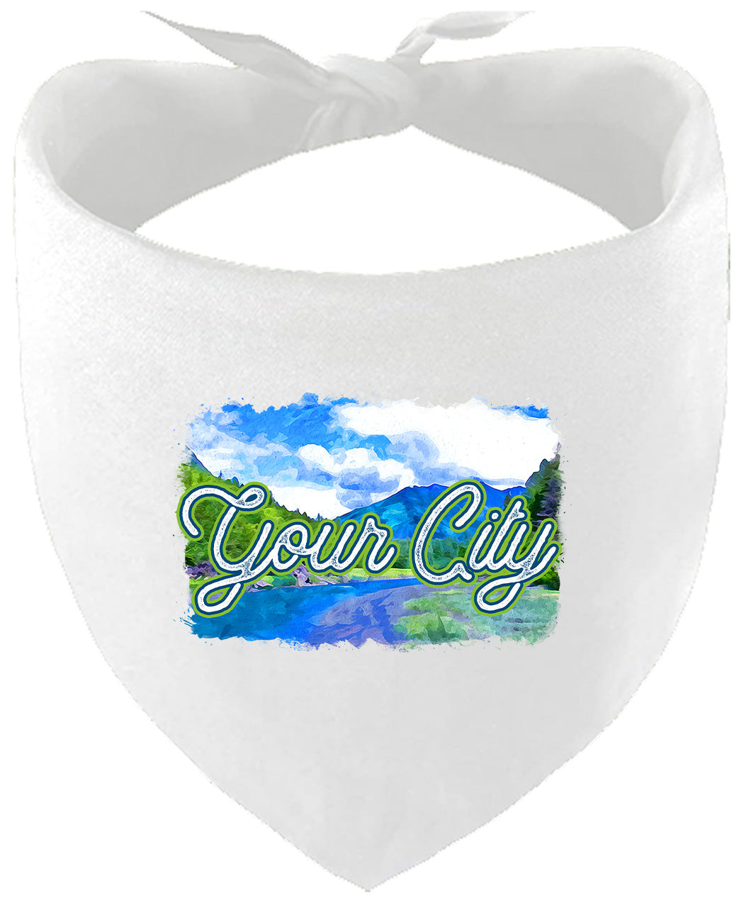 Custom Summer Pet Bandana