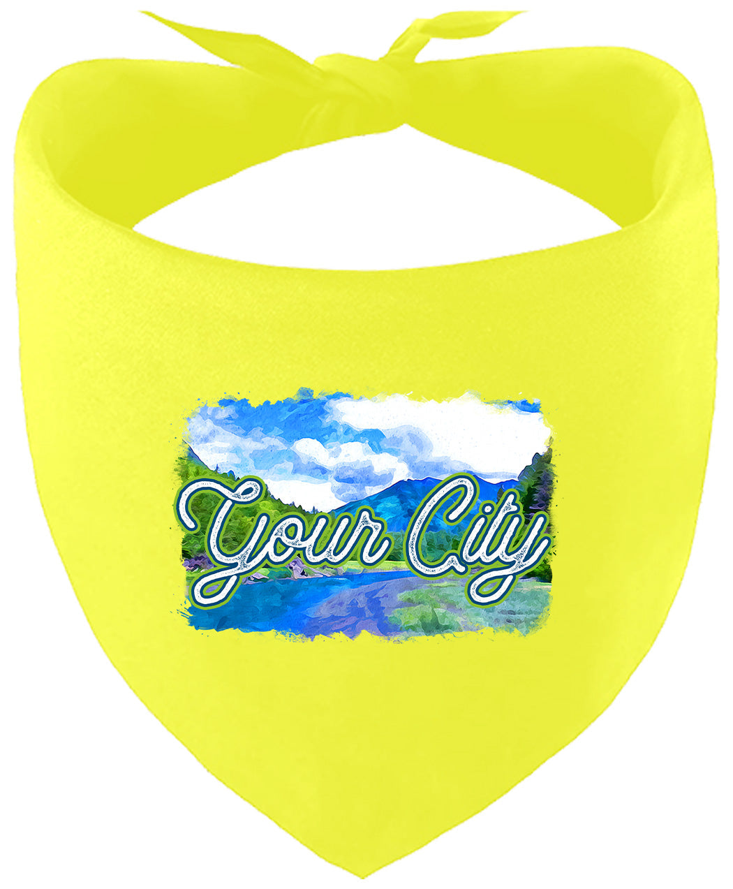 Custom Summer Pet Bandana