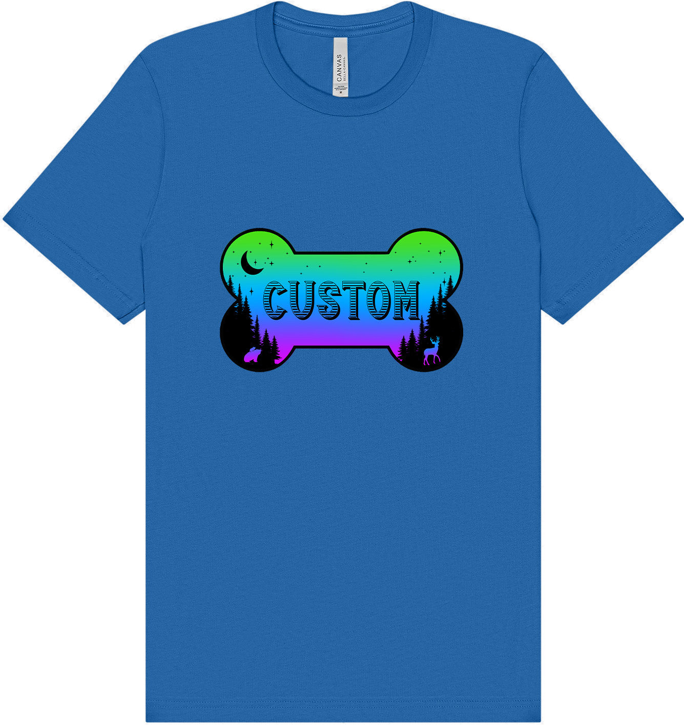 Custom Mountain Shades Adult Bella Canvas Shirt