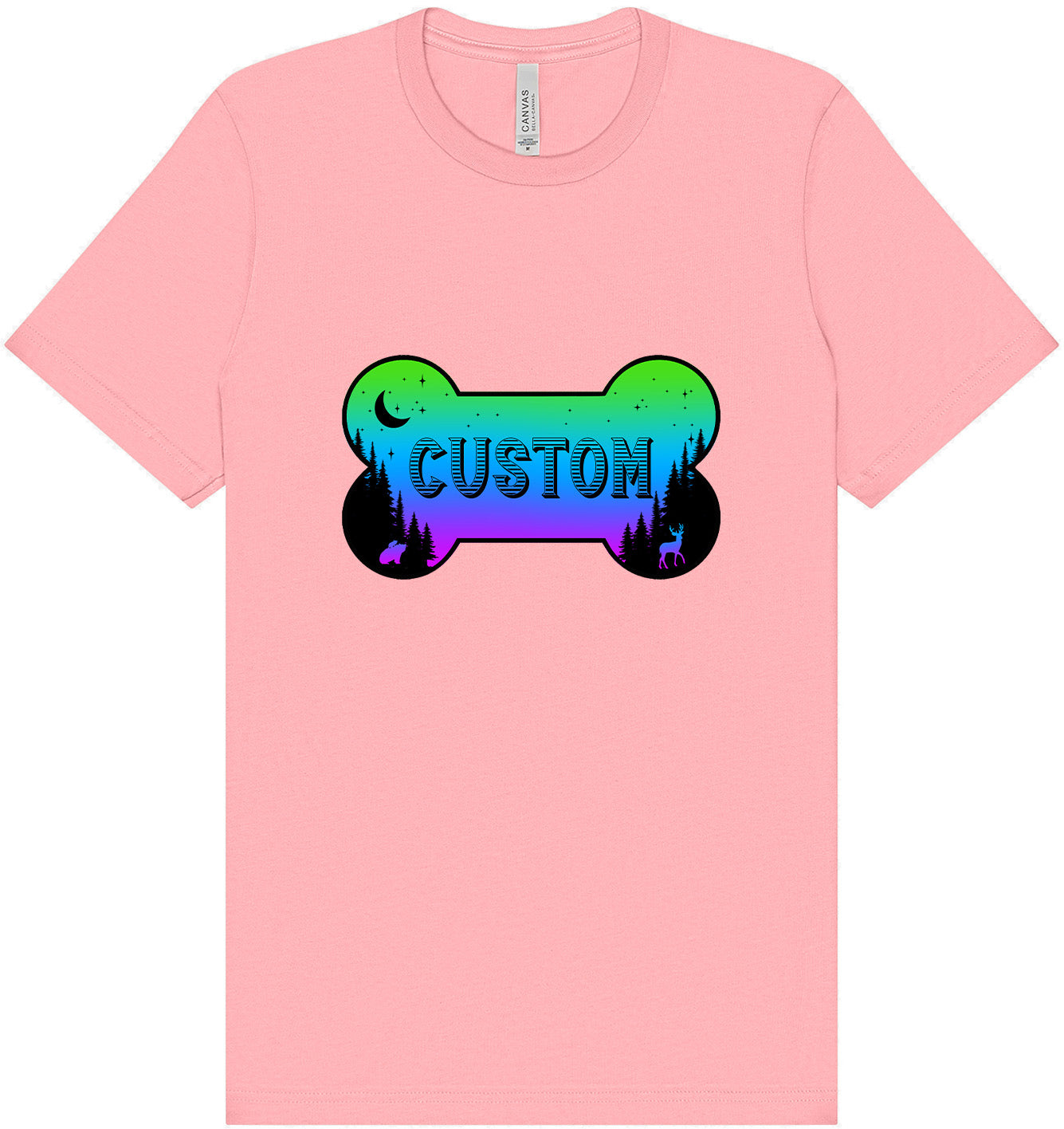 Custom Mountain Shades Adult Bella Canvas Shirt