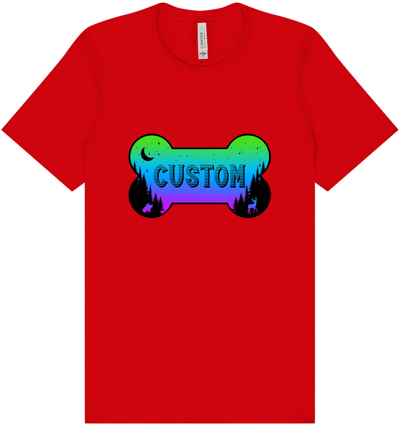 Custom Mountain Shades Adult Bella Canvas Shirt