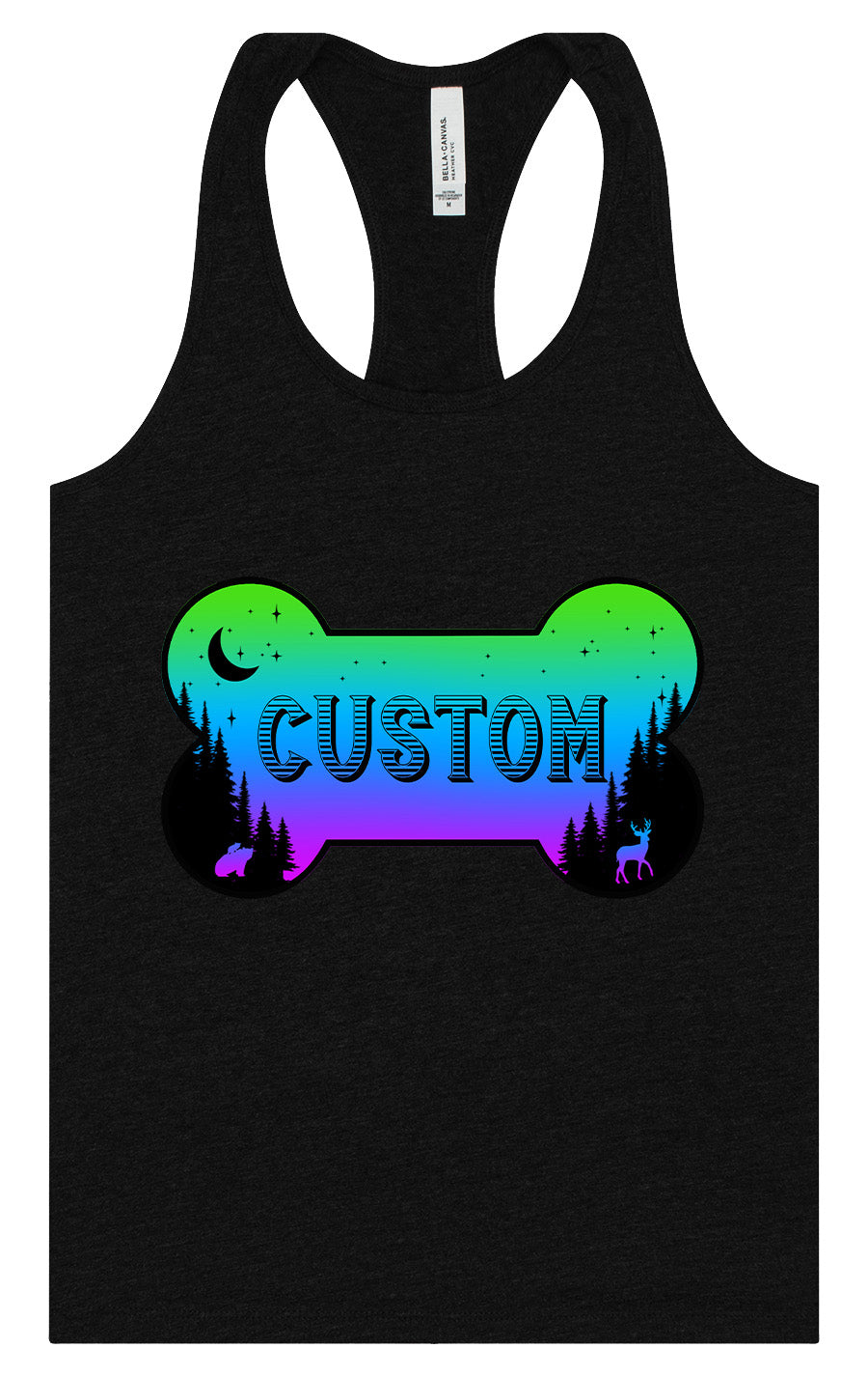 Custom Mountain Shades Women's Racerback Tank