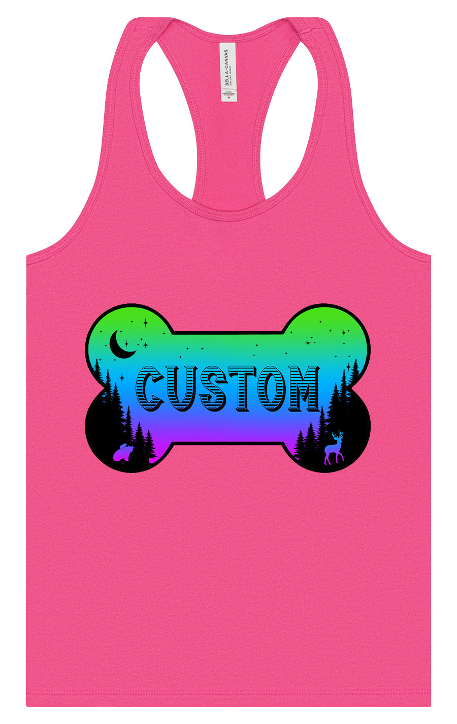 Custom Mountain Shades Women's Racerback Tank