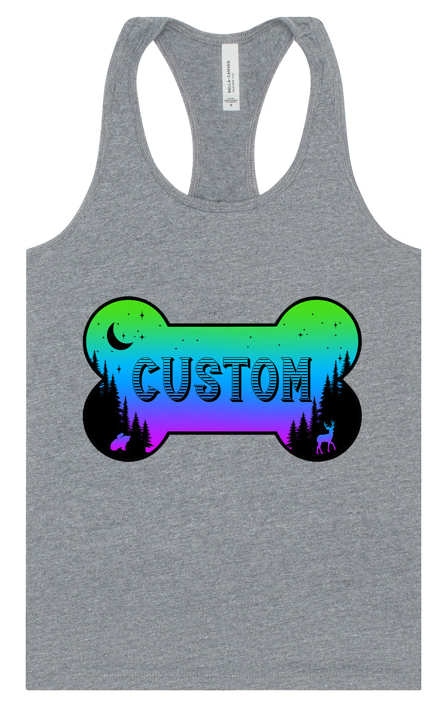Custom Mountain Shades Women's Racerback Tank