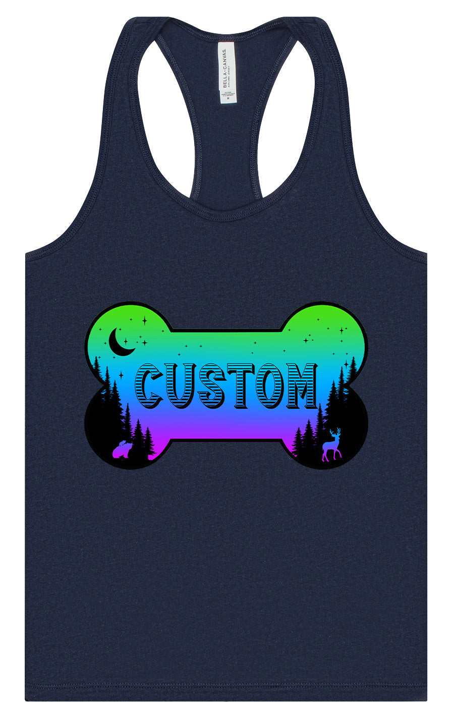 Custom Mountain Shades Women's Racerback Tank
