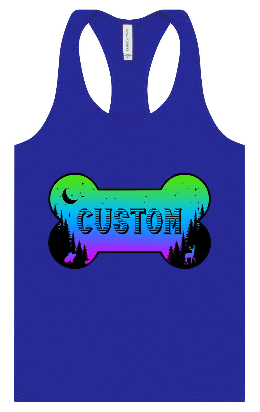 Custom Mountain Shades Women's Racerback Tank