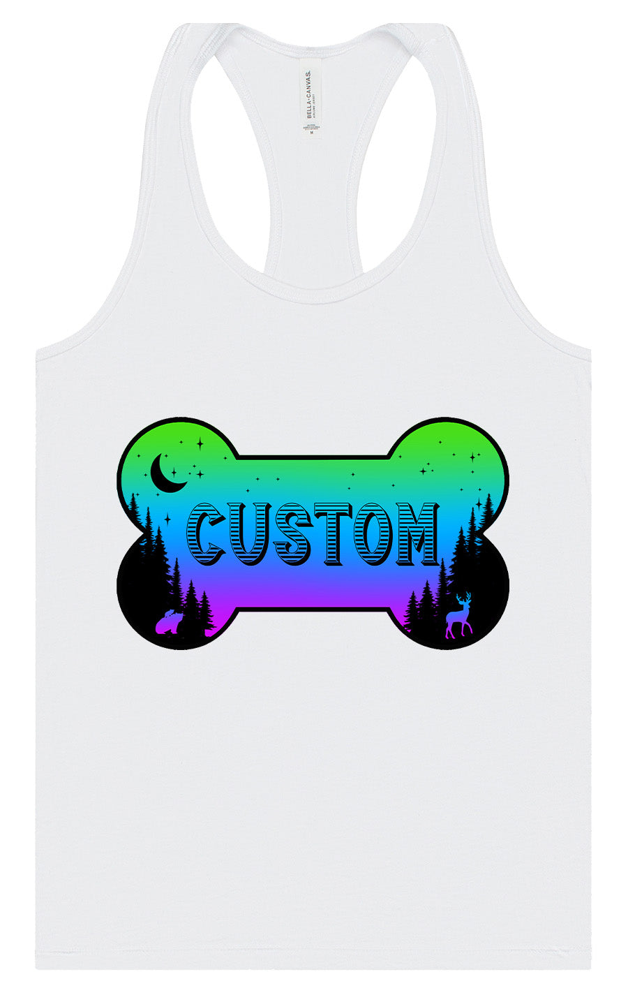 Custom Mountain Shades Women's Racerback Tank