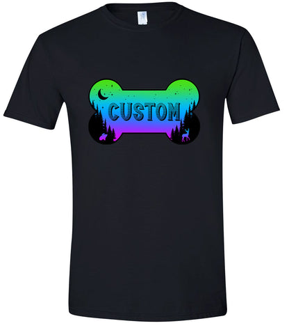 Custom Mountain Shades Adult Gildan Soft Shirt
