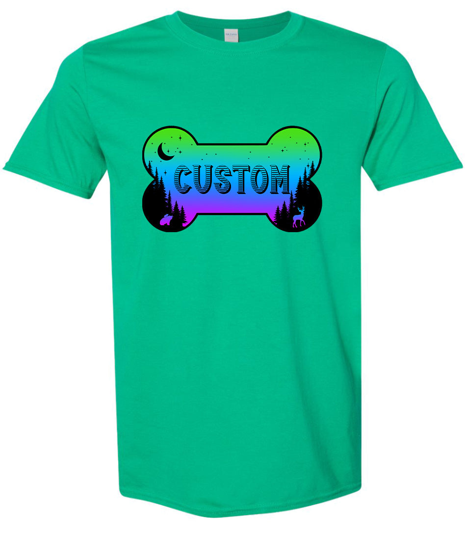 Custom Mountain Shades Adult Gildan Soft Shirt