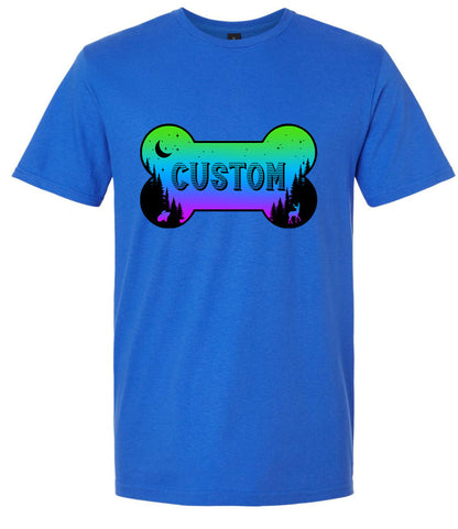 Custom Mountain Shades Adult Gildan Soft Shirt