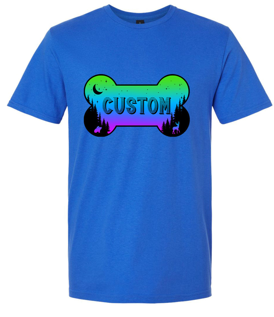 Custom Mountain Shades Children's Gildan Soft Shirt