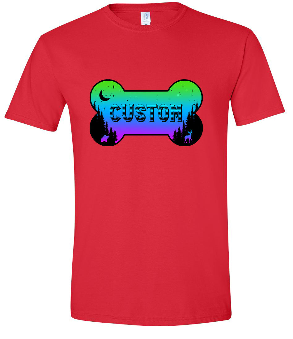 Custom Mountain Shades Children's Gildan Soft Shirt