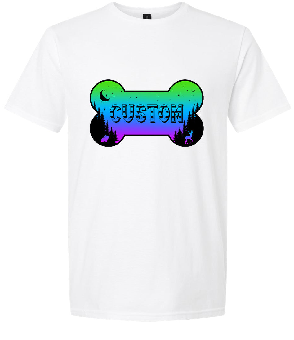 Custom Mountain Shades Adult Gildan Soft Shirt