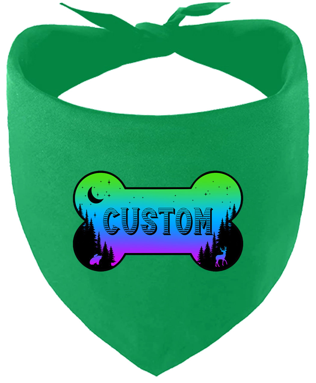 Custom Mountain Shades Pet Bandana