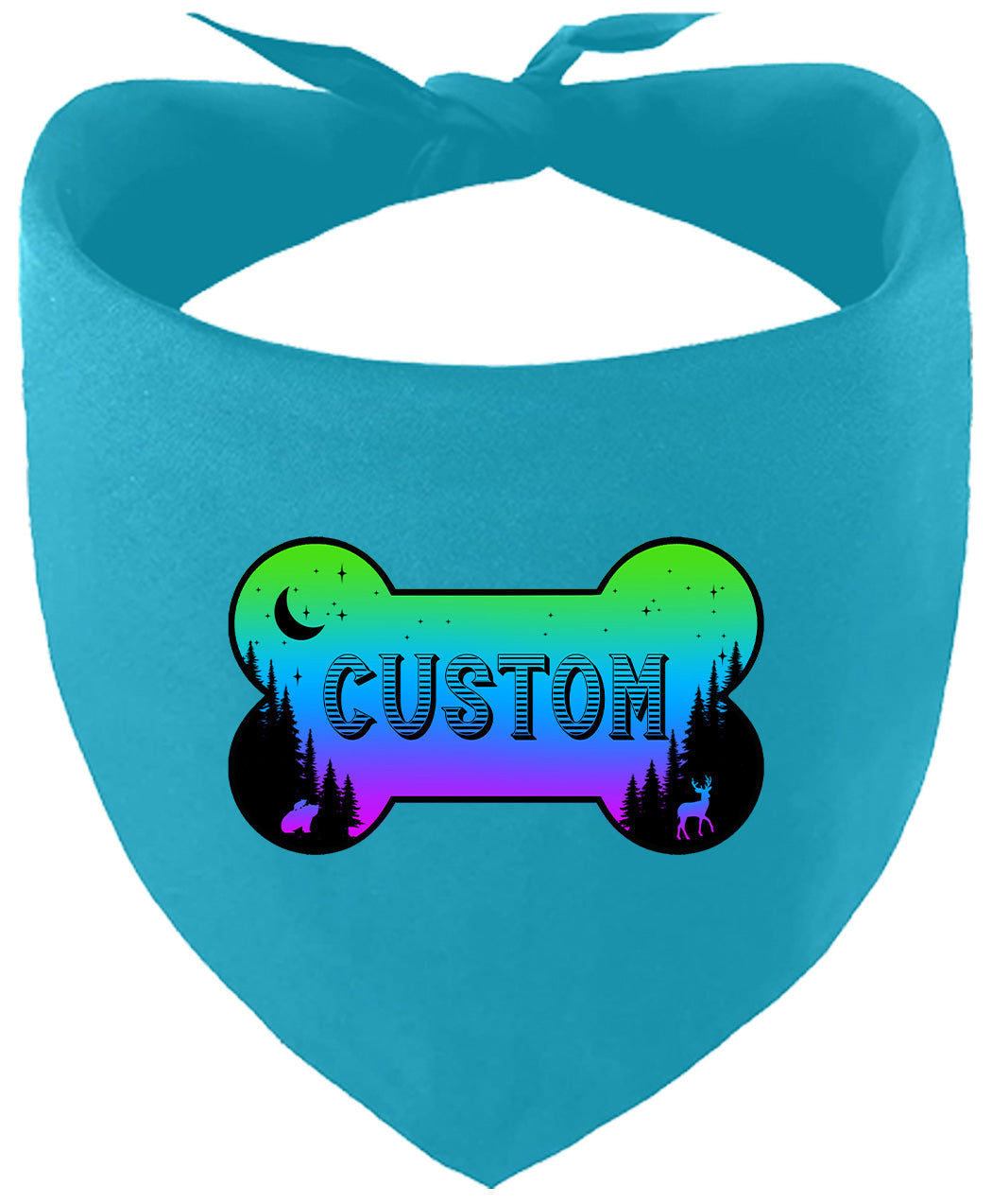 Custom Mountain Shades Pet Bandana