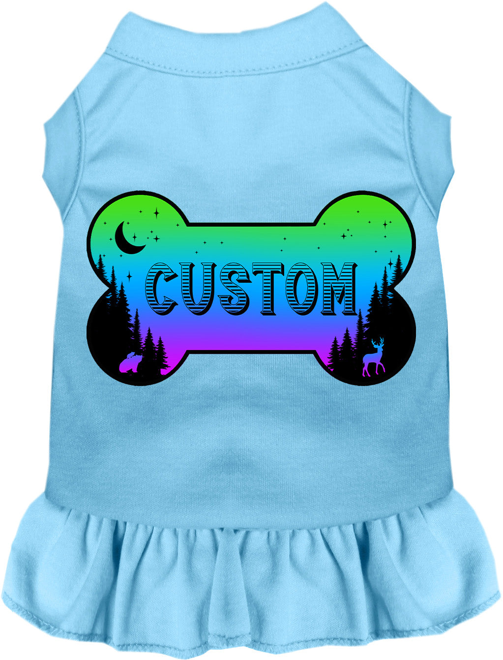 Custom Mountain Shades Pet Dress