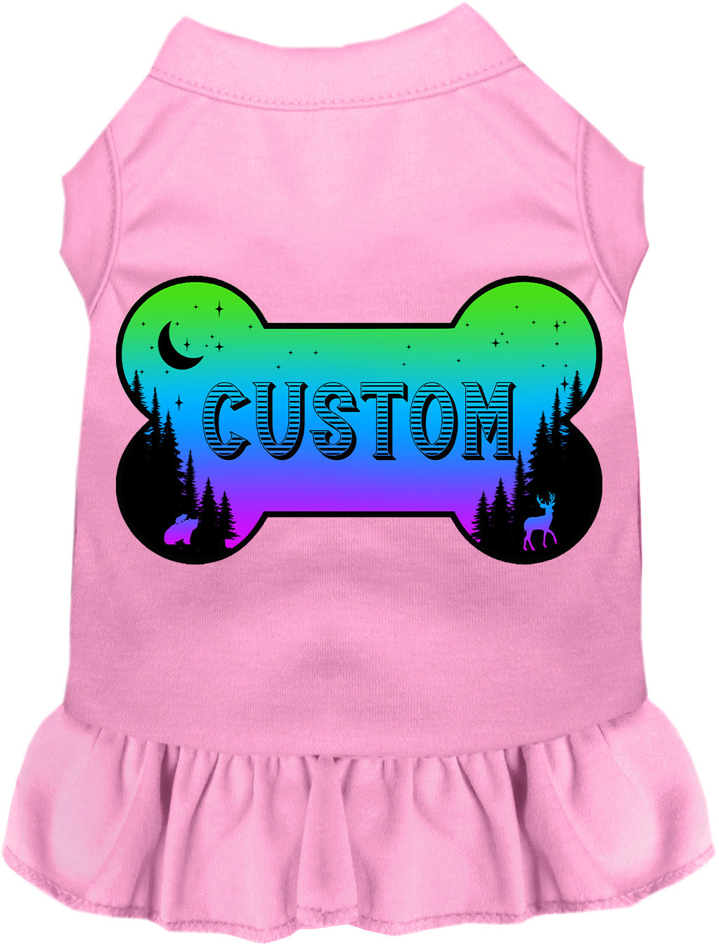 Custom Mountain Shades Pet Dress
