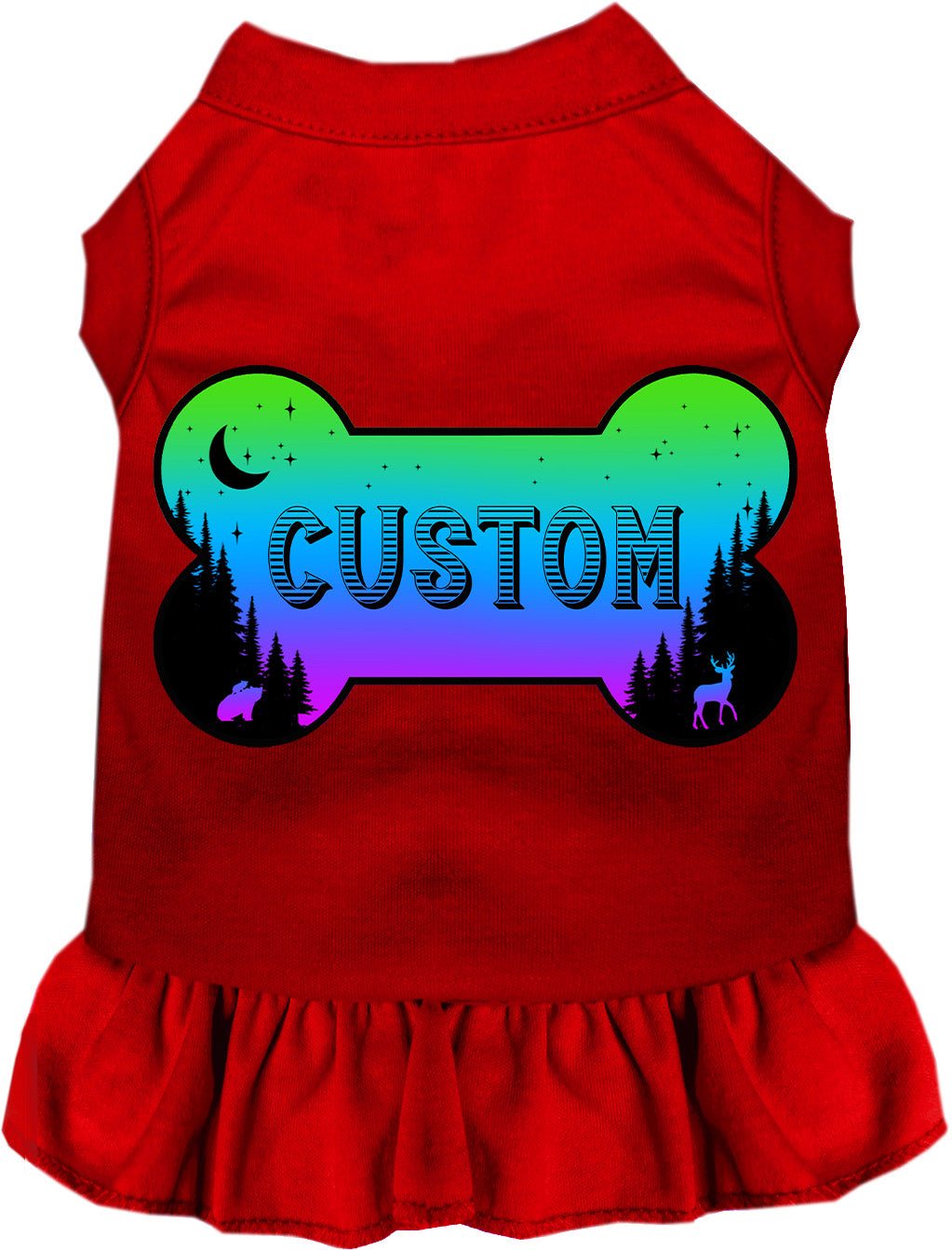 Custom Mountain Shades Pet Dress