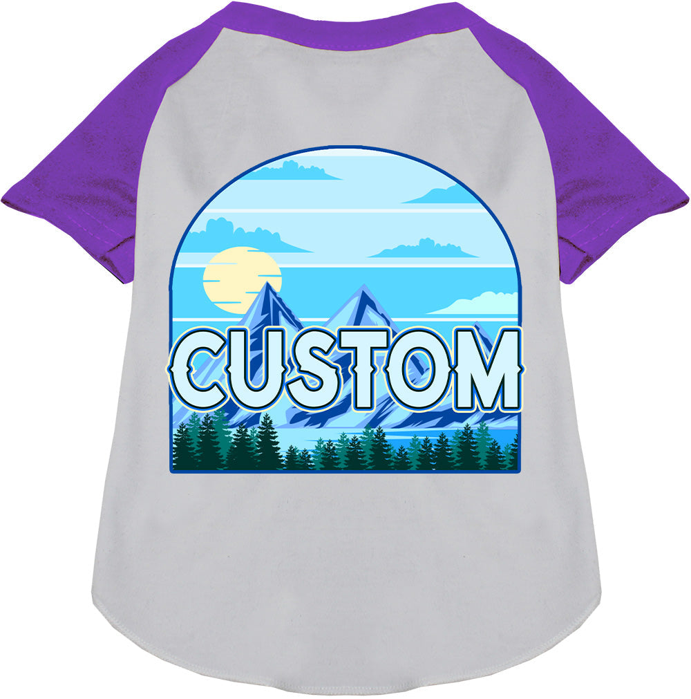 Custom Trailblazer Pet Raglan Shirts