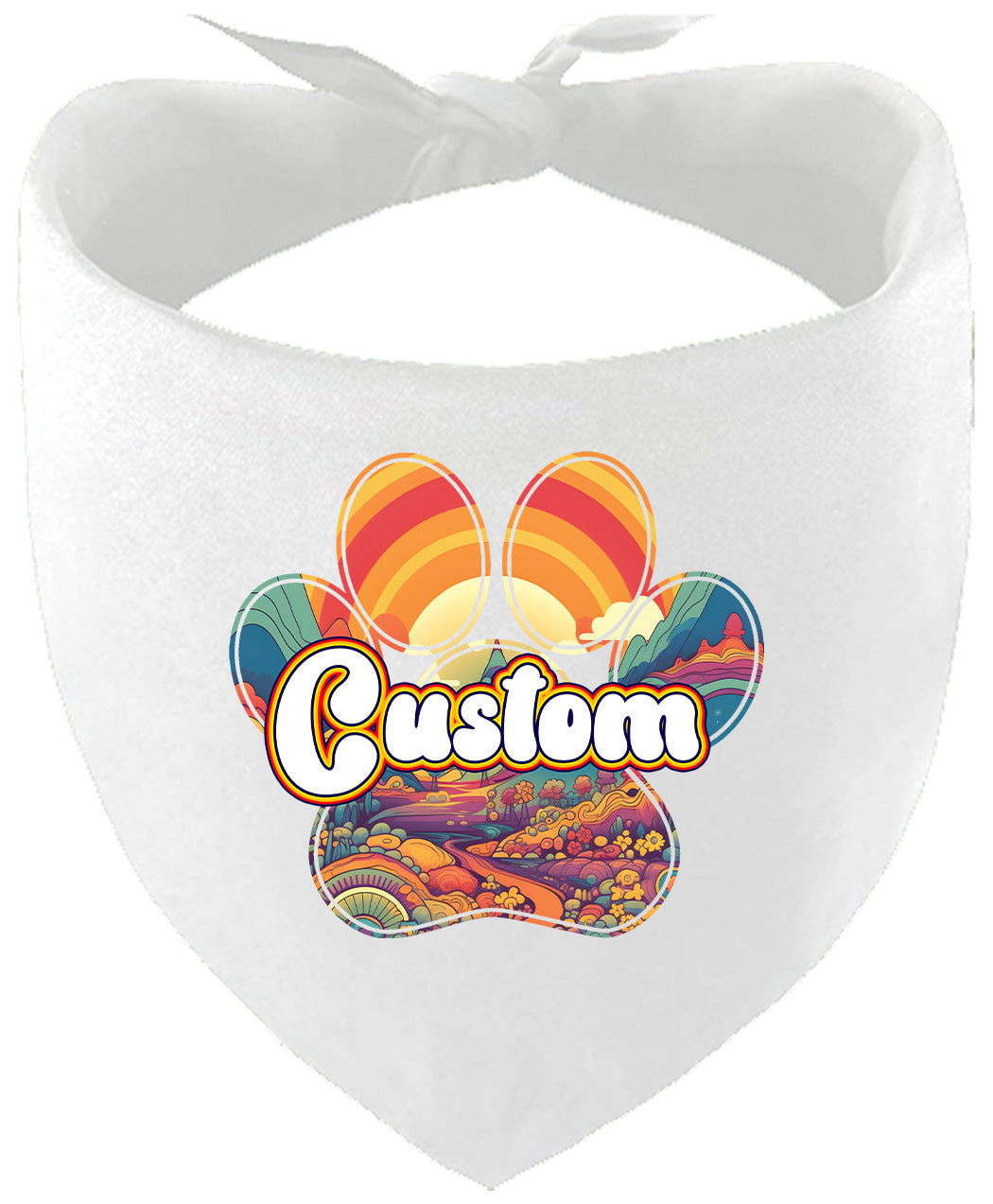 Custom Groovy Summit Pet Bandana