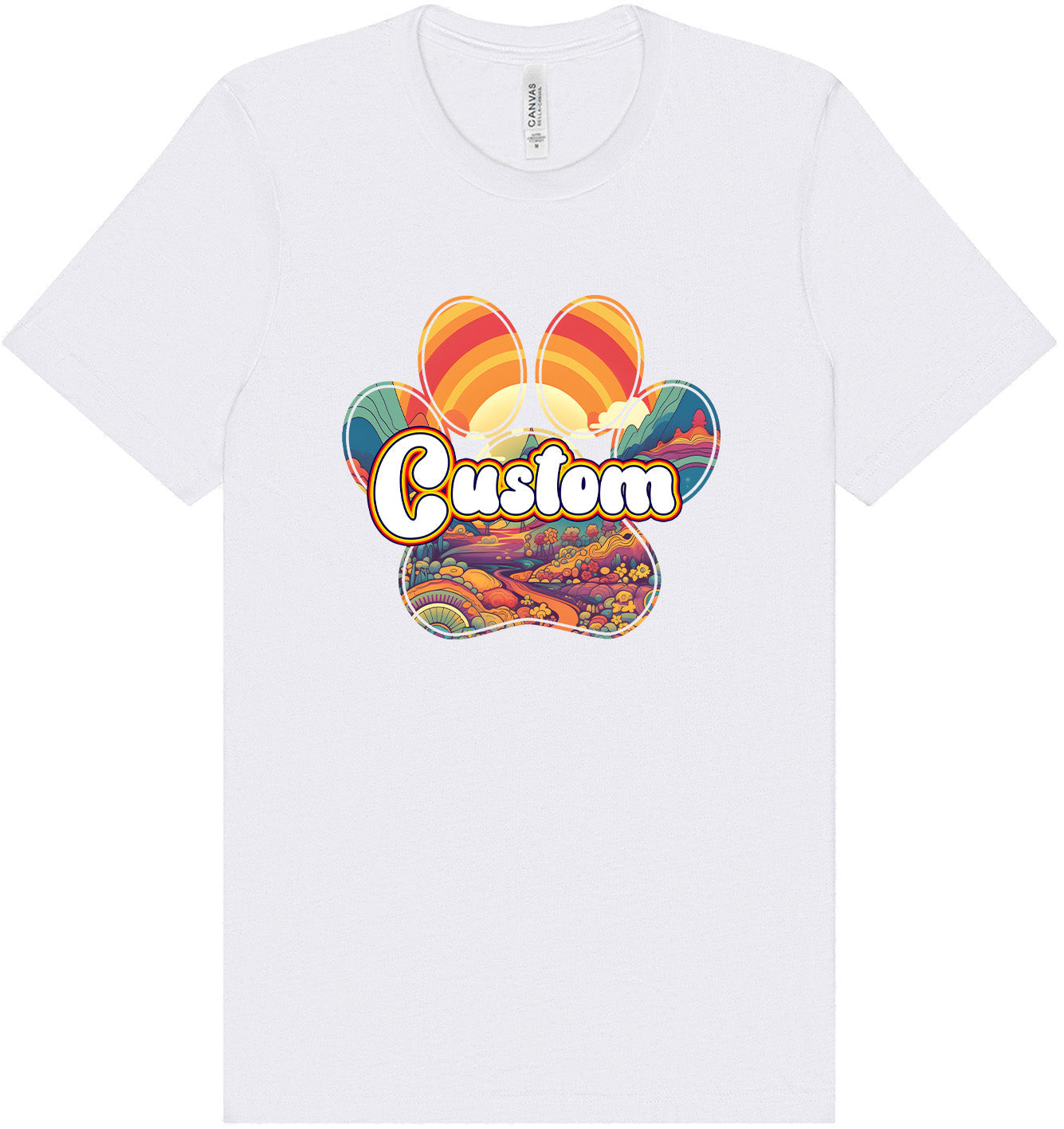 Custom Groovy Summit Adult Bella Canvas Shirt