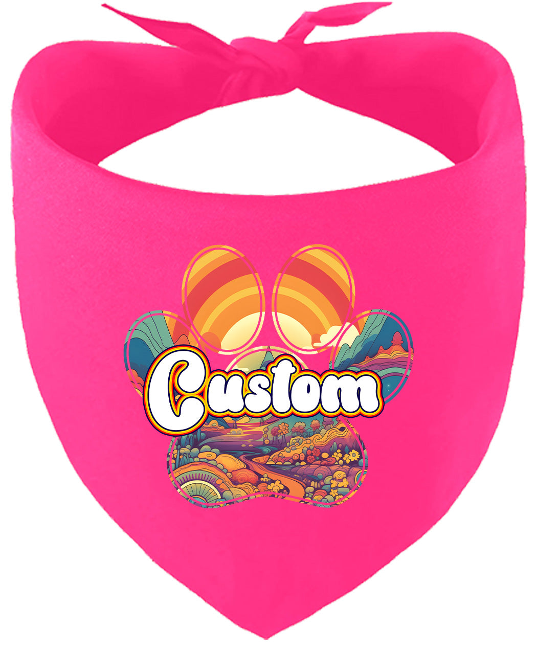 Custom Groovy Summit Pet Bandana