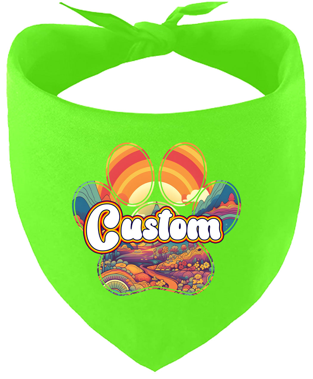 Custom Groovy Summit Pet Bandana