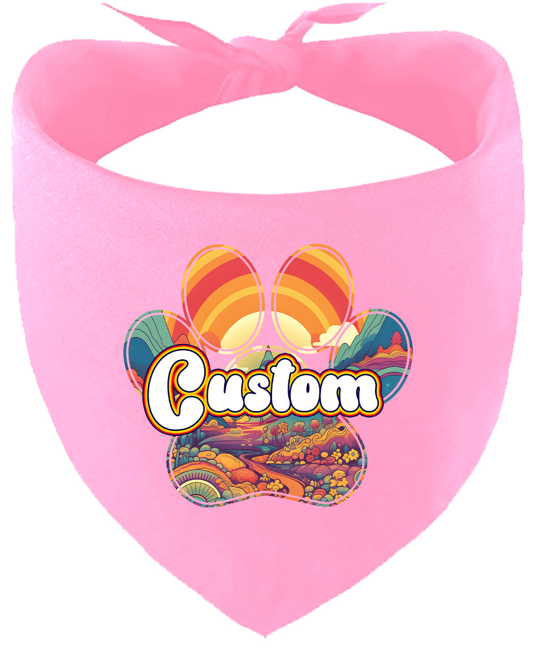 Custom Groovy Summit Pet Bandana