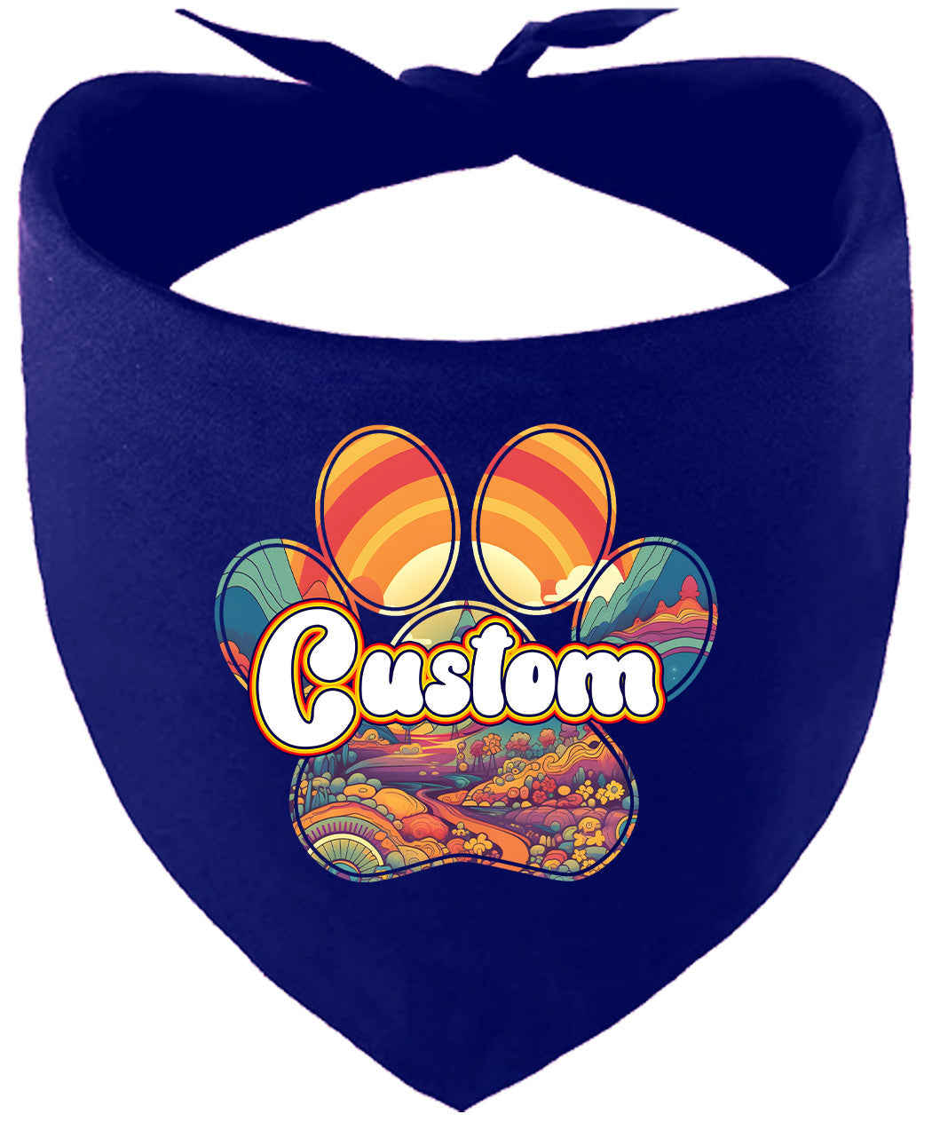 Custom Groovy Summit Pet Bandana