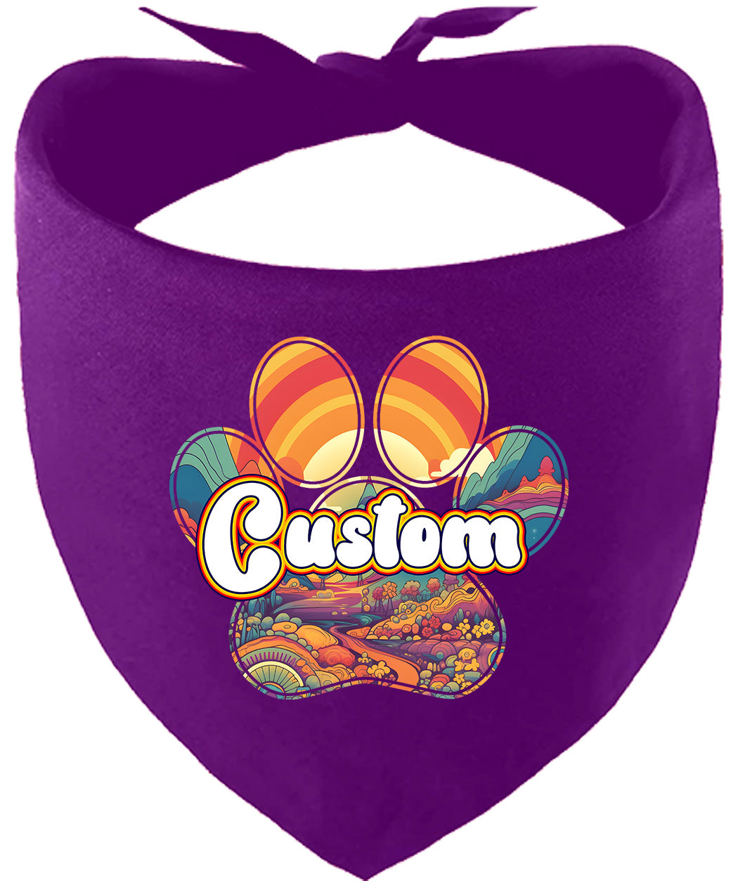 Custom Groovy Summit Pet Bandana