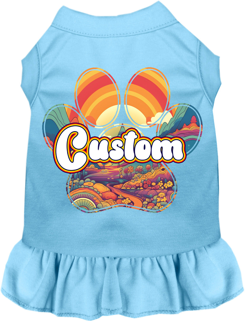 Custom Groovy Summit Pet Dress
