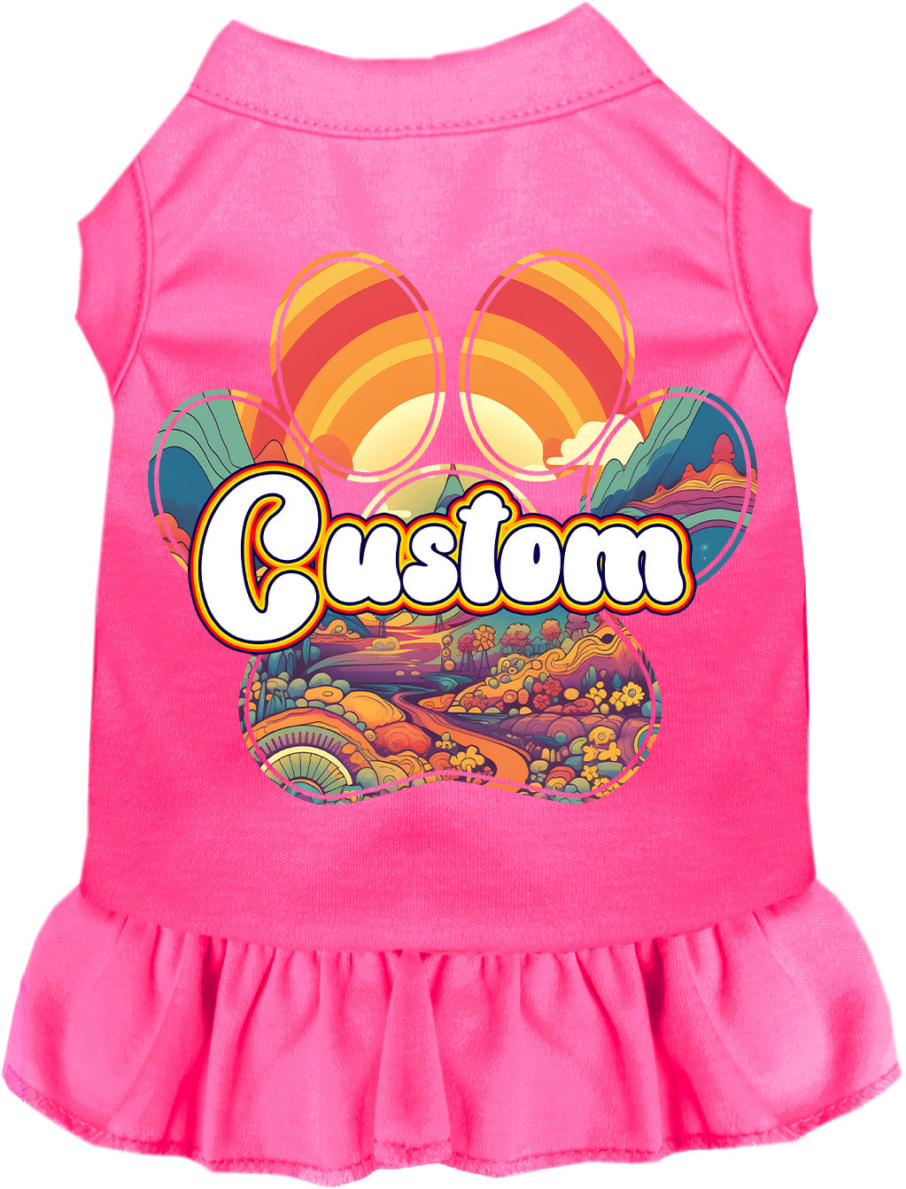 Custom Groovy Summit Pet Dress