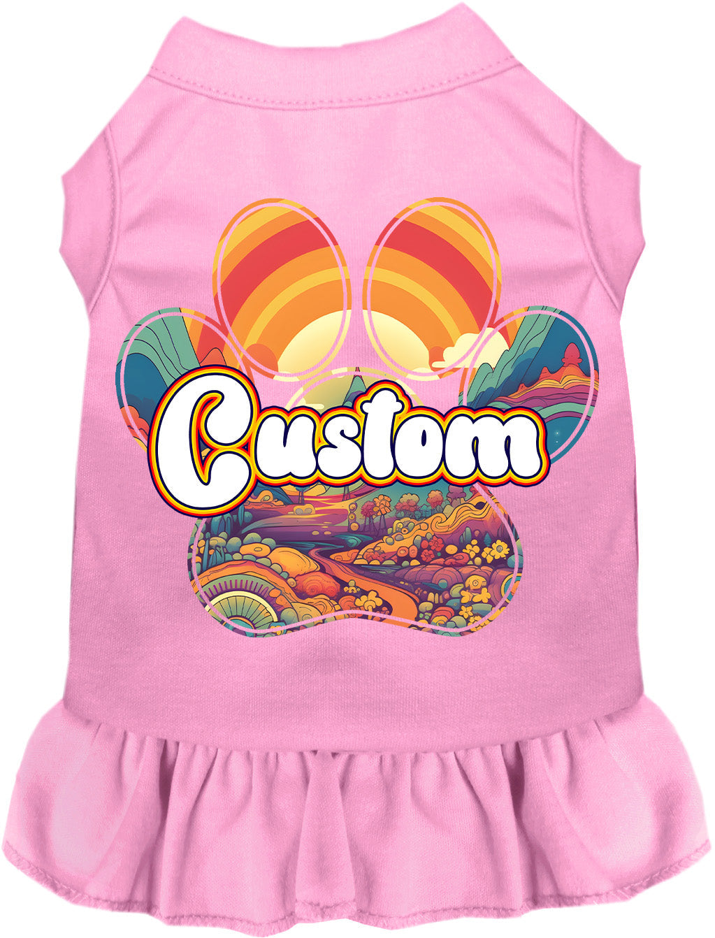 Custom Groovy Summit Pet Dress