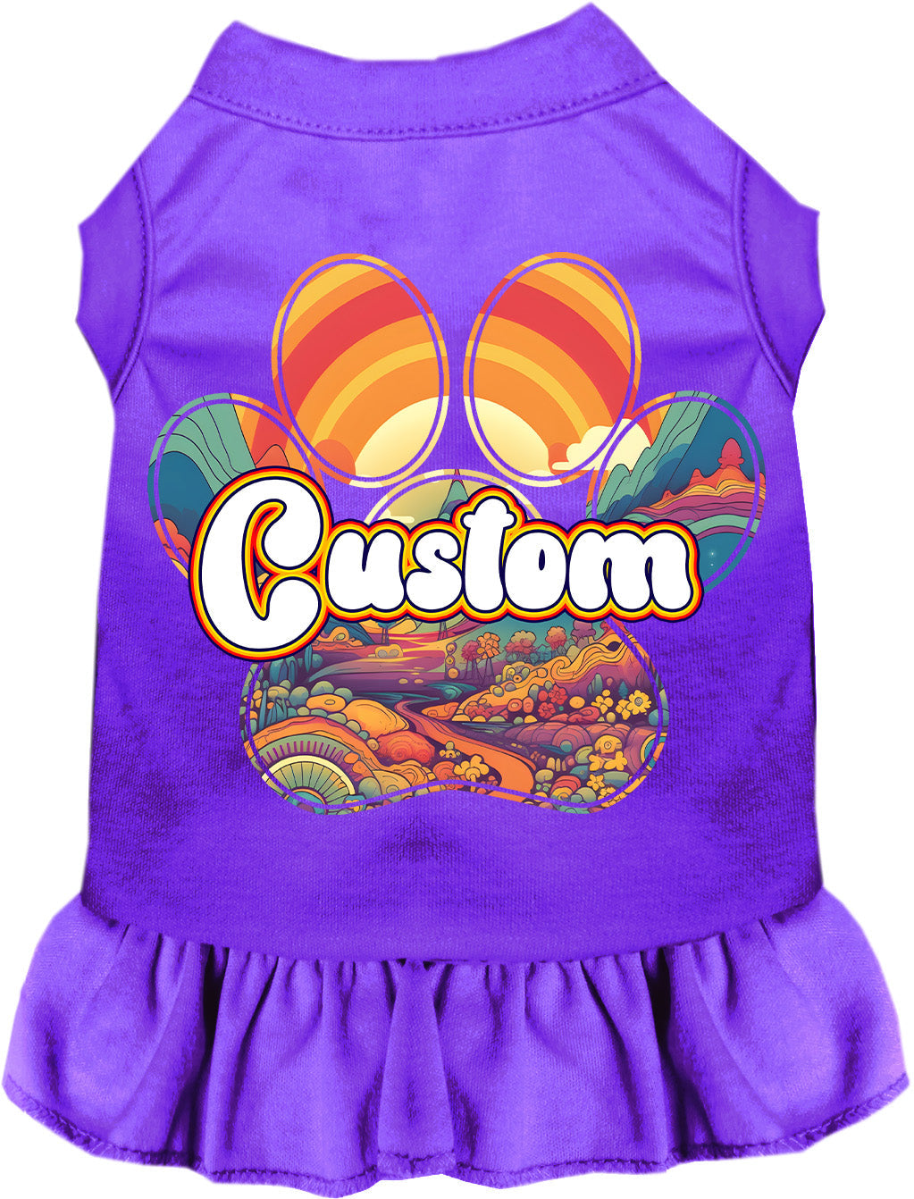 Custom Groovy Summit Pet Dress