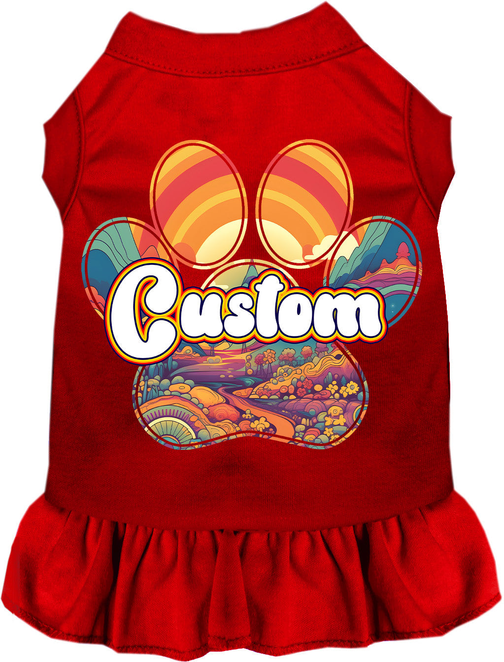 Custom Groovy Summit Pet Dress