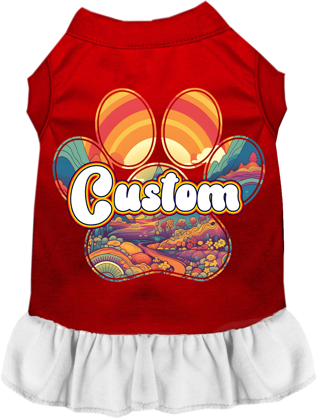 Custom Groovy Summit Pet Dress