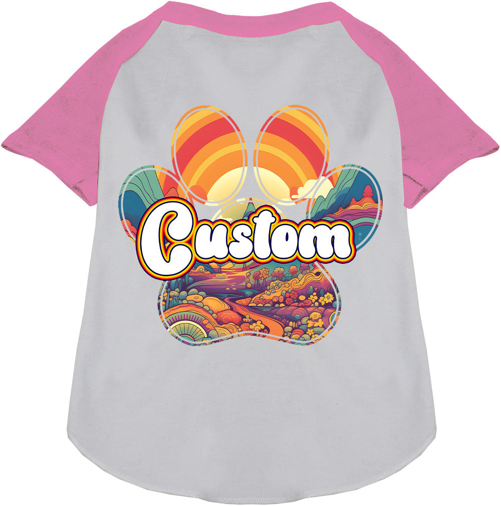 Custom Groovy Summit Pet Raglan Shirts