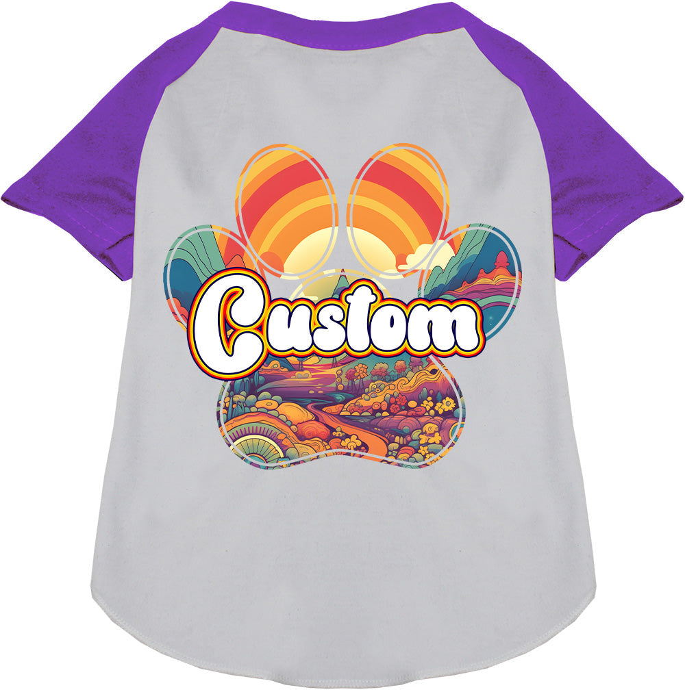 Custom Groovy Summit Pet Raglan Shirts