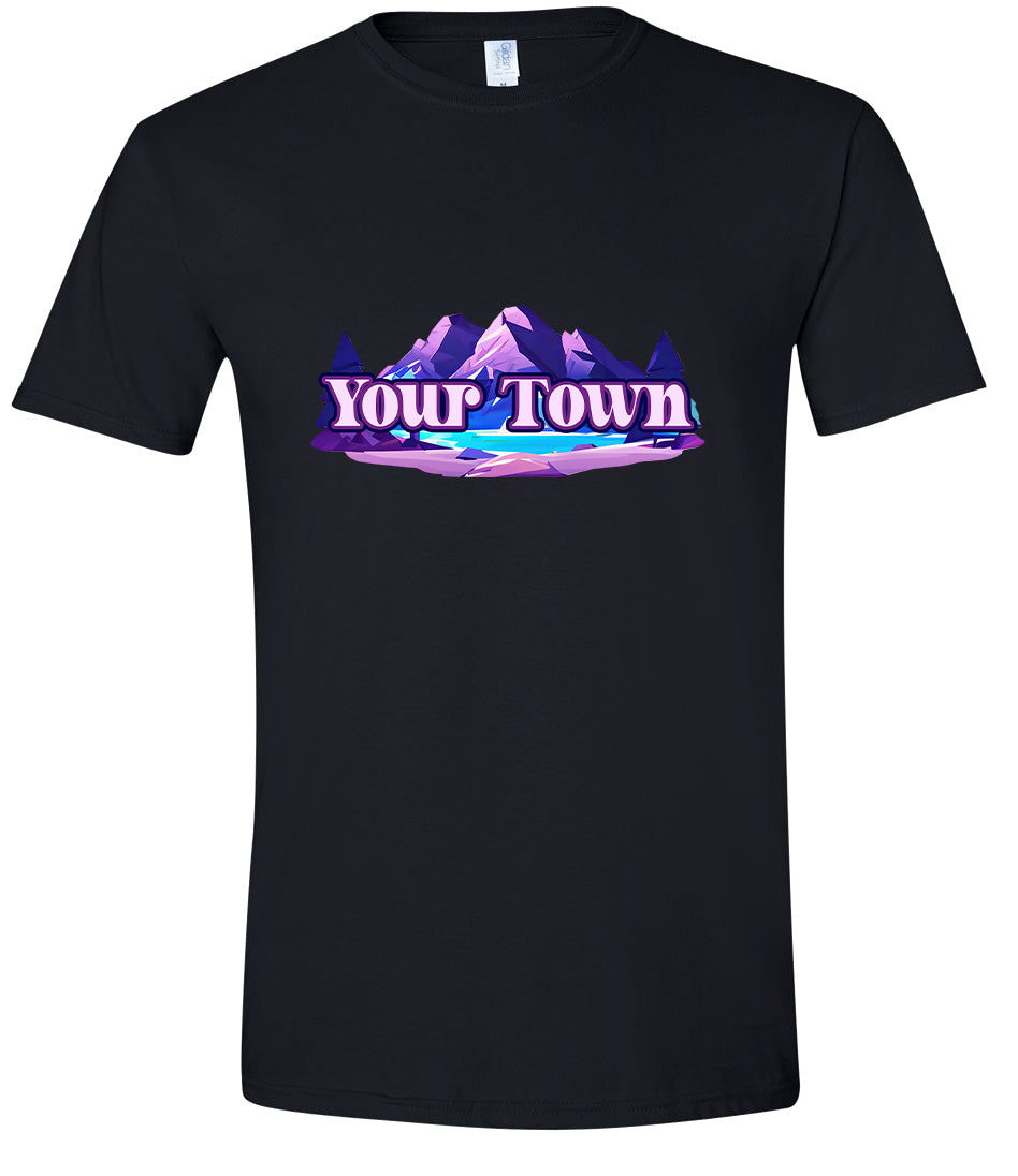 Custom Alpine Pawscape Adult Gildan Soft Shirt