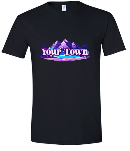 Custom Alpine Pawscape Adult Gildan Soft Shirt