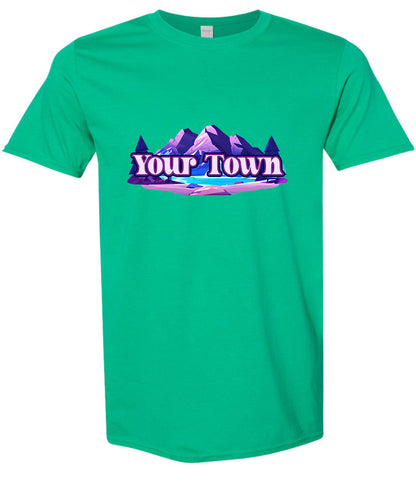Custom Alpine Pawscape Adult Gildan Soft Shirt