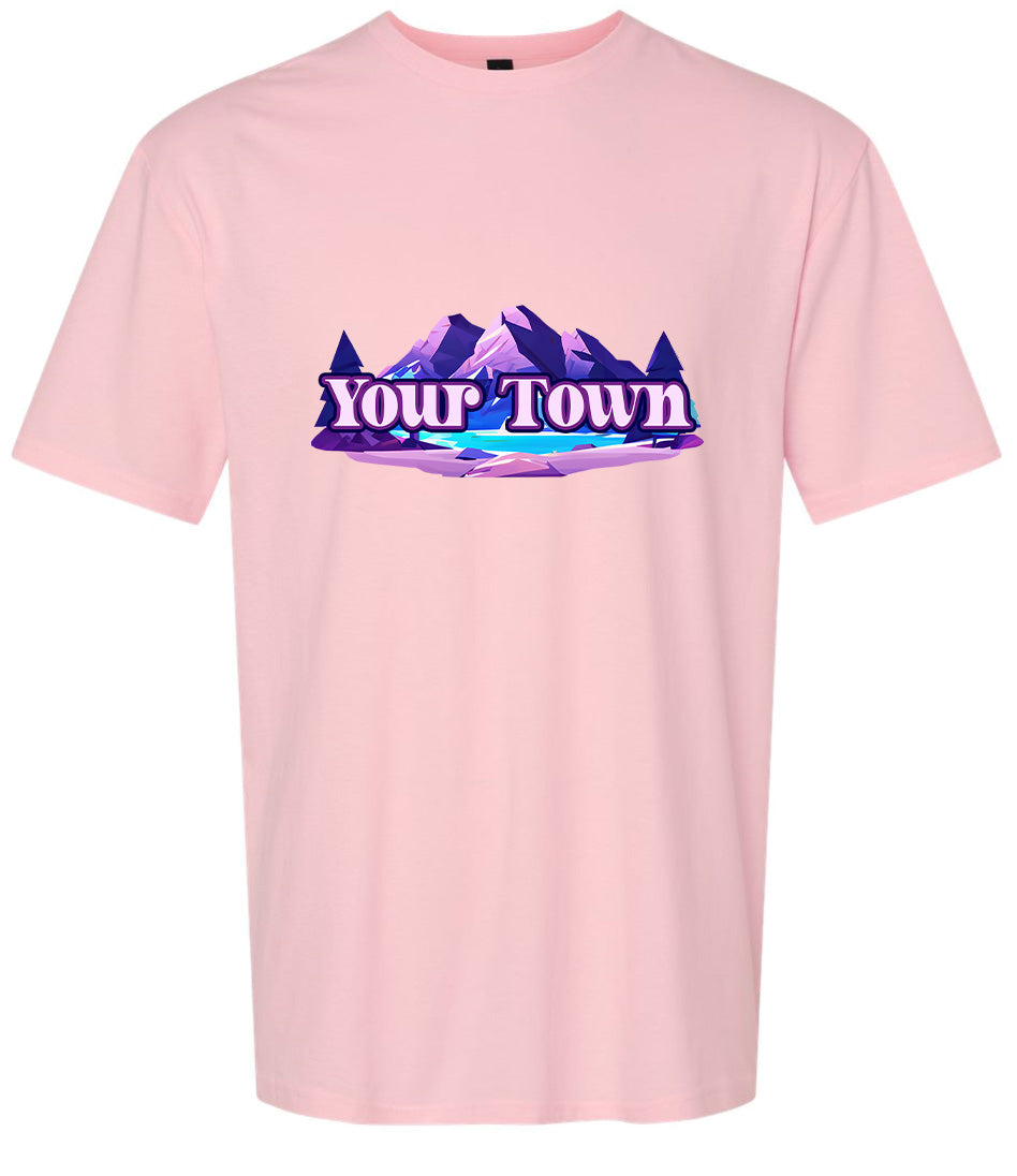 Custom Alpine Pawscape Adult Gildan Soft Shirt