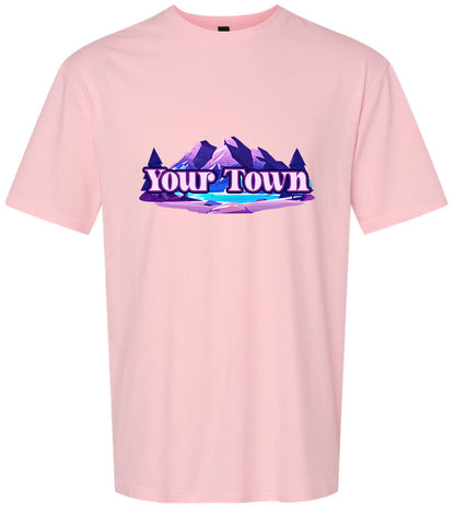Custom Alpine Pawscape Adult Gildan Soft Shirt