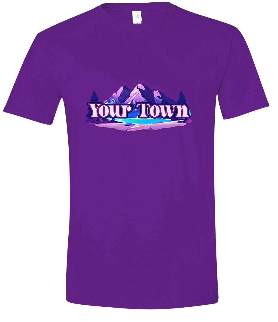 Custom Alpine Pawscape Adult Gildan Soft Shirt